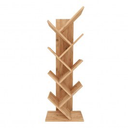 Bookcase Milton 212536 44x22x121cm Pine Oak Oak