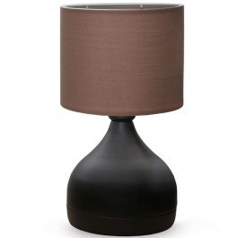 Table Lamp Neil 0123711 18,5x17x32cm 1xE27 15W Brown-Black Megapap BROWN-BLACK
