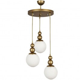 Φωτιστικό Οροφής Latona 0216716 30x30x85cm 3xE27 60W Gold Megapap GOLD