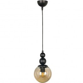Φωτιστικό Οροφής Latona 0189390 15x15x70cm 1xE27 60W Black Megapap BLACK