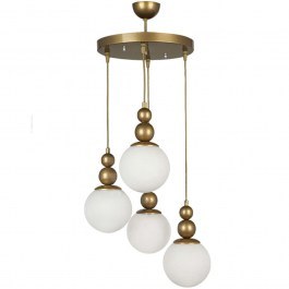 Φωτιστικό Οροφής Latona 0216715 30x30x90cm 4xE27 60W Gold Megapap GOLD
