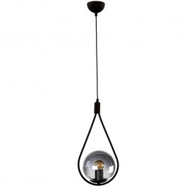 Pendant Lamp Shemesh 0189384 20x20x85cm 1xE27 60W Black Megapap BLACK