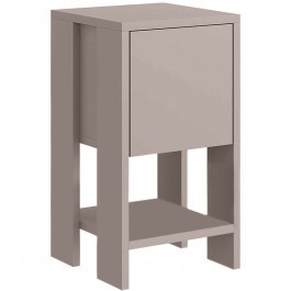 Bedside Table Ema 0230410 30x30x55cm Moca MOCA