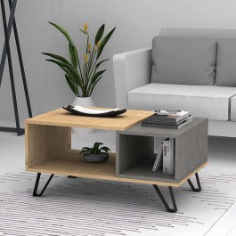 Coffee Table Don 0128614 90x55x44cm Sonoma-Anthracite SONOMA-ANTHRACITE