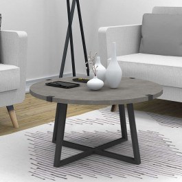 Coffee Table Mauricio 0128594 78x78x43cm Anthracite ANTHRACITE