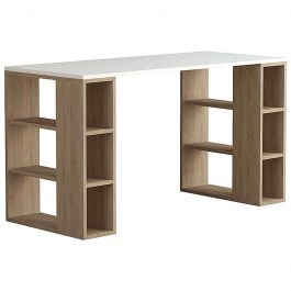 Labor Office Colmar 0207495 140x60x75cm White-Natural WHITE-NATURAL