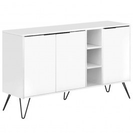 Buffet Clara 0213954 142x35,6x83cm White WHITE