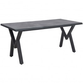 Table Walter 0261129 140x80x75cm Dark Grey DARK GREY