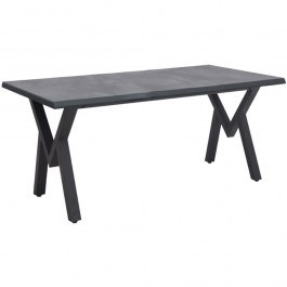 Table Walter 0261130 160x80x75cm Dark Grey DARK GREY