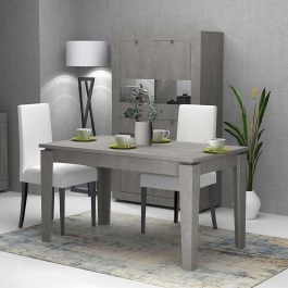 Extendable Table Helmut 0220904 160/200x90x76cm Grey GREY