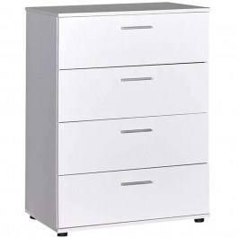 Chest Of Drawers Trendline 0080431 73x44x96cm White WHITE