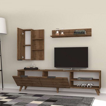 Composition Orion 0123186 180x35x47cm Walnut