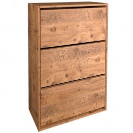 Shoe Cabinet Nave 0212618 73,6x24x110cm Oak OAK
