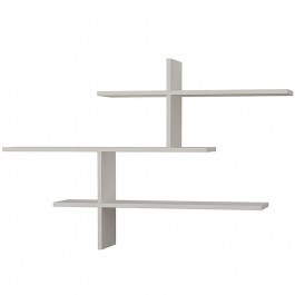 Ραφιέρα Τοίχου Leo 0207473 123x22x80cm White WHITE