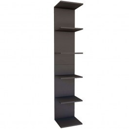 Bookcase - Shelf  Ogden 0212550 34,5x30x180cm Anthracite ANTHRACITE