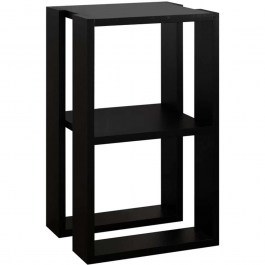 Κομοδίνο Lonie Lonie 0249818 34x30x55cm Black BLACK