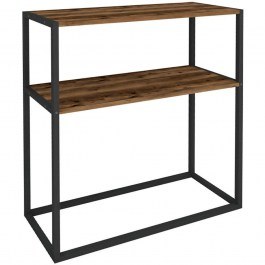 Console Castel 0212577 90x33,5x90cm Black-Walnut BLACK-WALNUT