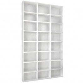 Bookcase Fyodor 0226150 102x16x178cm White WHITE