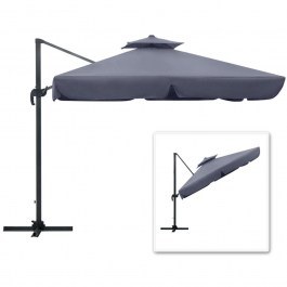 Professional Hanging Umbrella Pearl 0212250 300x300cm Anthracite ANTHRACITE