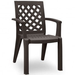 Garden Armchair  Kira 0226273 58x52x87cm Brown BROWN