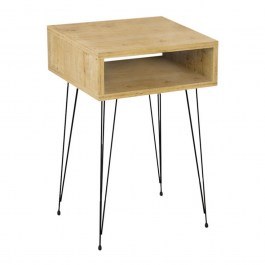 Bedside Table Scott 0226164 40x30x60cm Sapphire Oak OAK