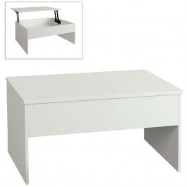 Τραπέζι Σαλονιού Devon 0228165 110x60x44,8cm White WHITE