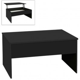Τραπέζι Σαλονιού Devon 0228166 110x60x44,8cm Black BLACK
