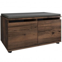 Shoe Rack Twain 0226158 80x35x42cm Walnut WALNUT