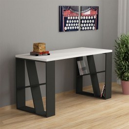 Desk Honey 0207549 137x60x75cm White - Anthracite WHITE-ANTHRACITE