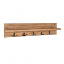 Κρεμάστρα Τοίχου Kery 0212603 80x11x18cm Pine Oak OAK