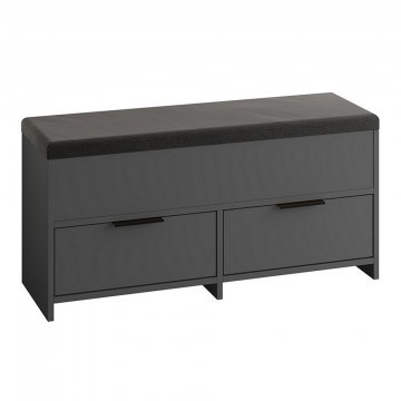 Shoe Rack Cove 0241581 106x34x51,5cm Anthracite