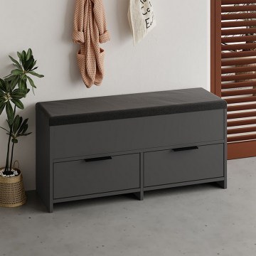 Shoe Rack Cove 0241581 106x34x51,5cm Anthracite