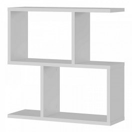 Side Table Homemania 0207548 60x20x60cm White WHITE