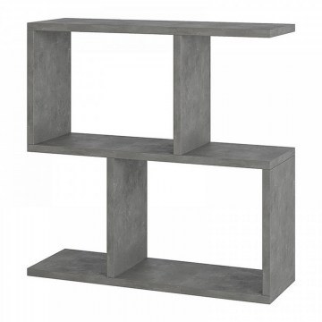 Side Table Homemania 0207547 60x20x60cm Grey Retro