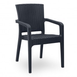 Armchair Clio 0226265 57x55x86cm Anthracite ANTHRACITE