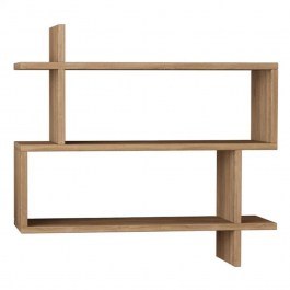 Wall Shelving Unit Paralel 0207507 70x22x65cm Natural NATURAL