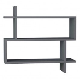 Wall Shelving Unit Paralel 0207506 70x22x65cm Anthracite ANTHRACITE