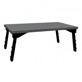 Βοηθητικό Τραπεζάκι Sidon 0212625 60x35,5x23,5cm Anthracite-Black ANTHRACITE-BLACK