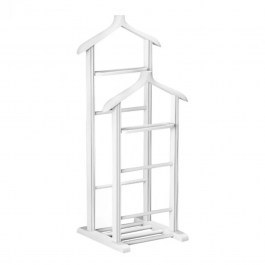 Floor Coat Rack Beta II 0266276 48x35x120cm White WHITE