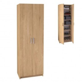 Wardrobe - Shoe Cabinet Renso 0253740 59,8x37,8x178,5cm Sapphire Oak OAK