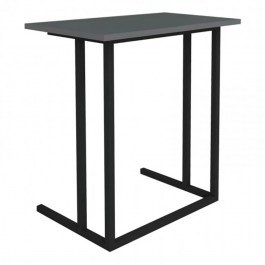 Side Coffee Table Jango 0212622 60x35,5x65,5cm Black-Anthracite BLACK-ANTHRACITE