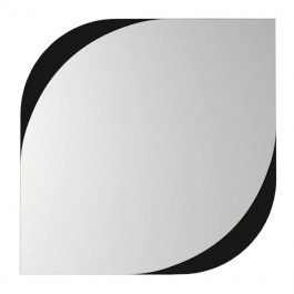 Καθρέπτης Τοίχου Lava 0265903 70x2,2x70cm Black BLACK