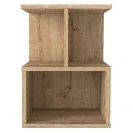 Κομοδίνο - Τραπεζάκι Βοηθητικό Entiero 0256458 39,8x35x54,6cm Sapphire Oak OAK