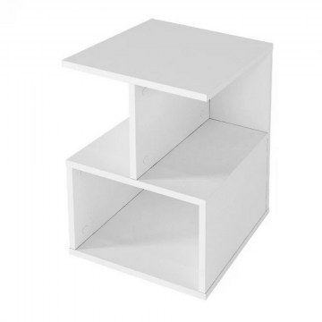 Bedside Table - Side Table Entiero 0265887 39,8x35x54,6cm White