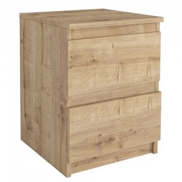 Bedside Table Breve 0256453 39,8x41,8x55cm Sapphire Oak