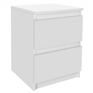 Bedside Table Breve 0256454 39,8x41,8x55cm White