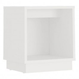 Bedside Table Gino 0256502 40x35,3x45cm White WHITE