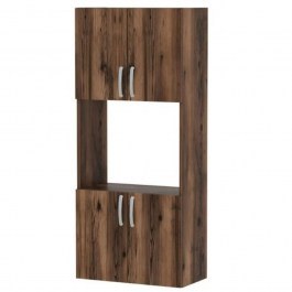 Kitchen Cabinet Armado 0253743 60x32x140cm Walnut WALNUT
