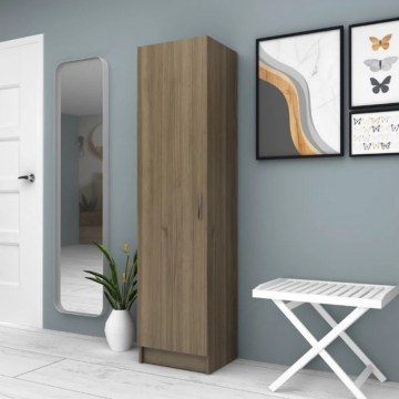 Shoe Rack - Cabinet Petro 0253487 45x38x180cm Walnut