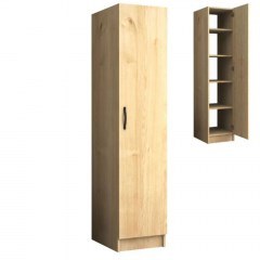 Single-Door Wardrobe Ricardo 0256486 40x51,8x181cm Sonoma